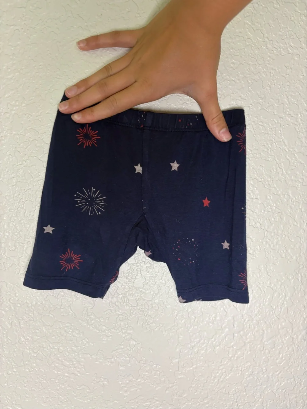 Kyte Baby Fireworks Retired Print Shorties Lounge Set 2T